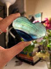 Load image into Gallery viewer, Fluorite Heart