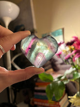 Load image into Gallery viewer, Fluorite Heart