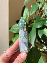 Load image into Gallery viewer, Moss Agate Tower