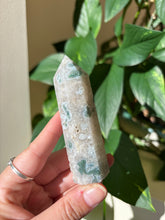 Load image into Gallery viewer, Moss Agate Tower