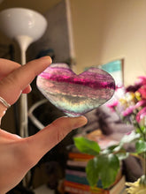 Load image into Gallery viewer, Fluorite Heart