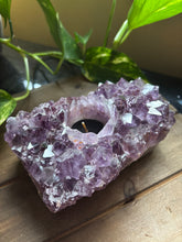 Load image into Gallery viewer, Amethyst Candle holder