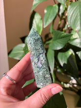 Load image into Gallery viewer, Moss Agate Tower