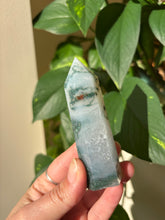 Load image into Gallery viewer, Moss Agate Tower