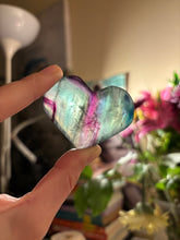 Load image into Gallery viewer, Fluorite Heart