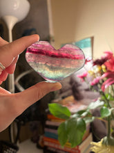 Load image into Gallery viewer, Fluorite Heart