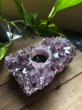Load image into Gallery viewer, Amethyst Candle holder
