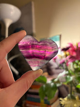 Load image into Gallery viewer, Fluorite Heart
