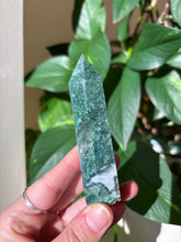 Load image into Gallery viewer, Moss Agate Tower
