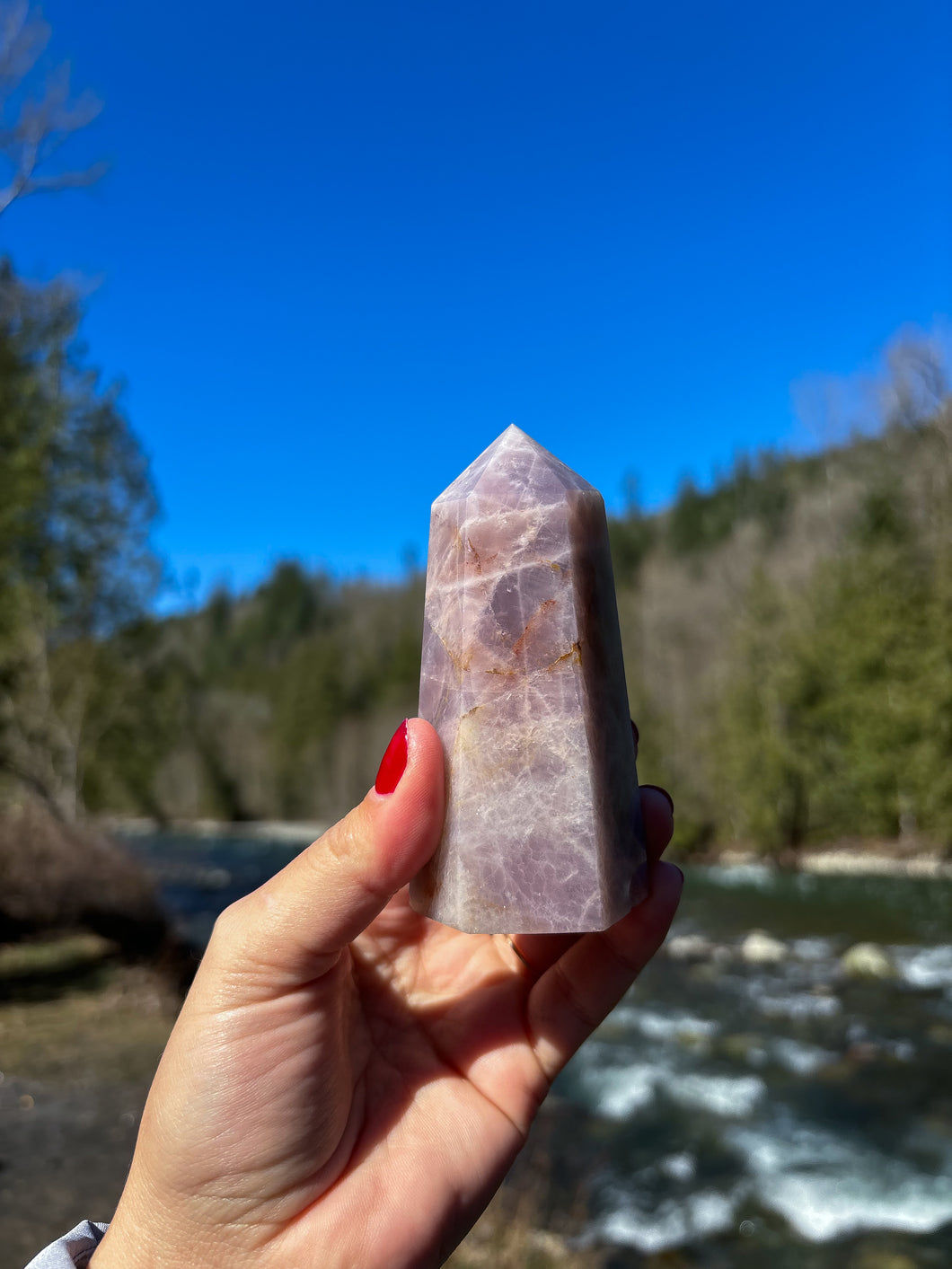 Lavender Quartz Tower