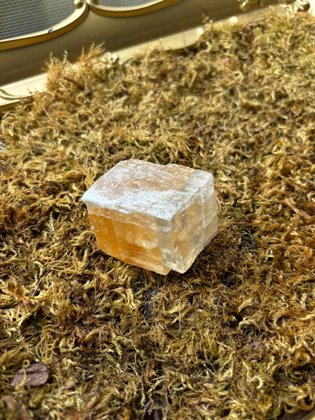 Optical Yellow Calcite