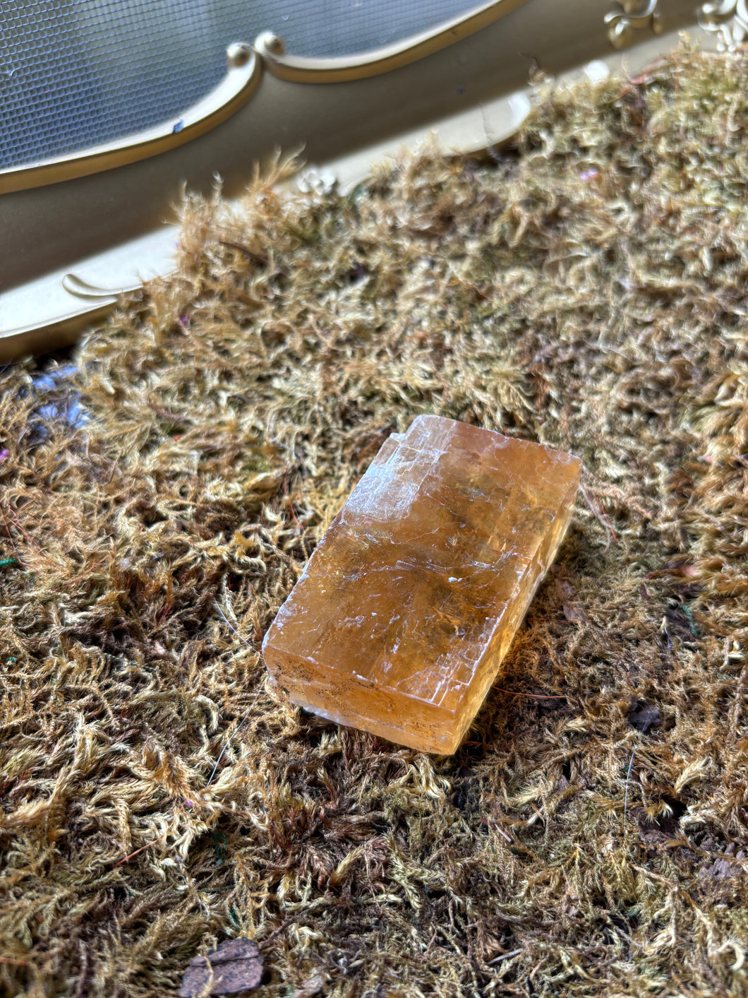 Optical Yellow Calcite