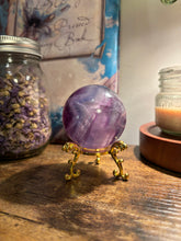 Load image into Gallery viewer, Purple Fluorite Sphere
