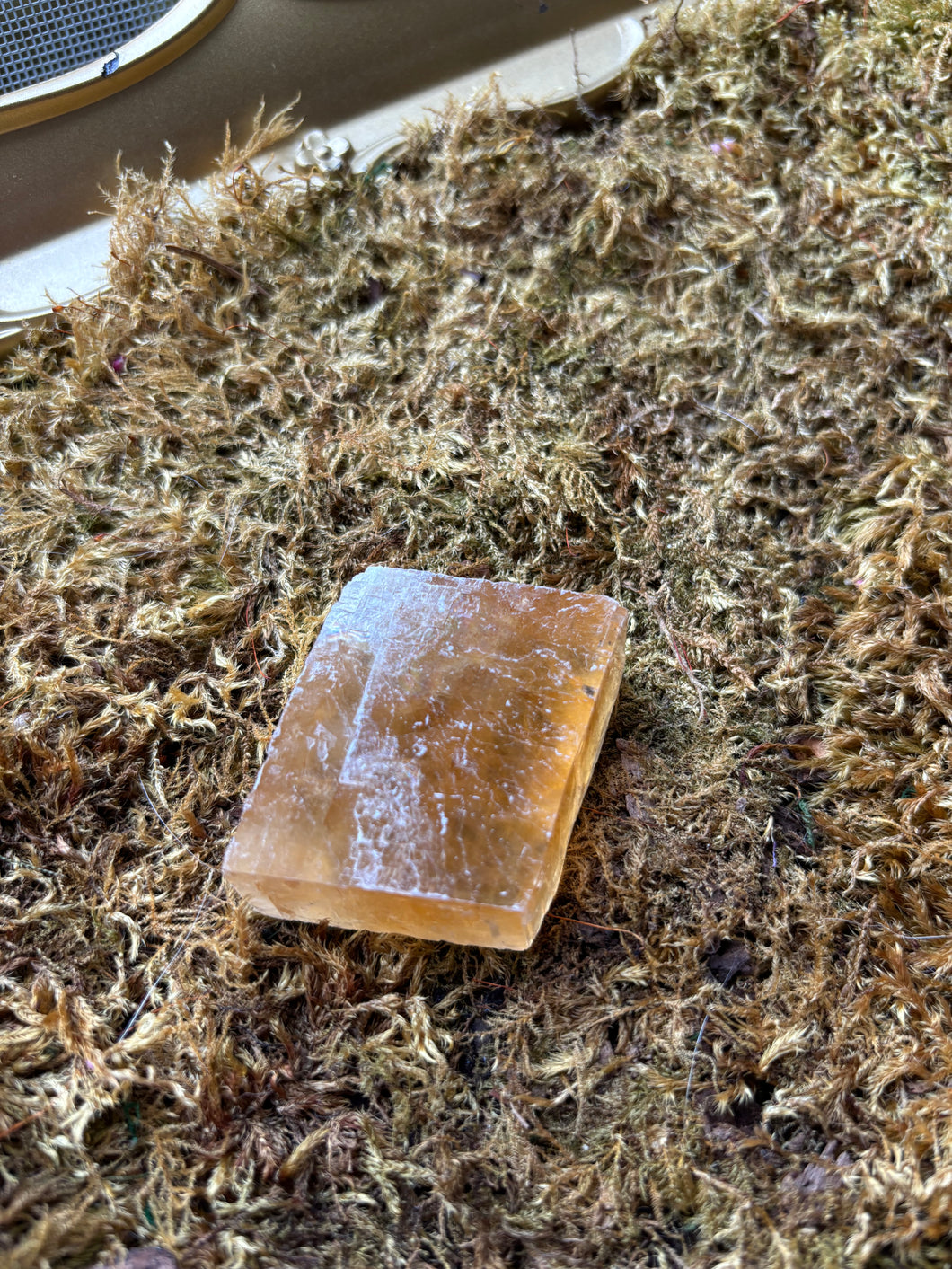 Optical Yellow Calcite