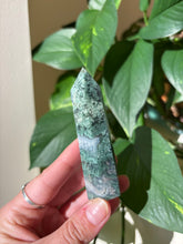 Load image into Gallery viewer, Moss Agate Tower
