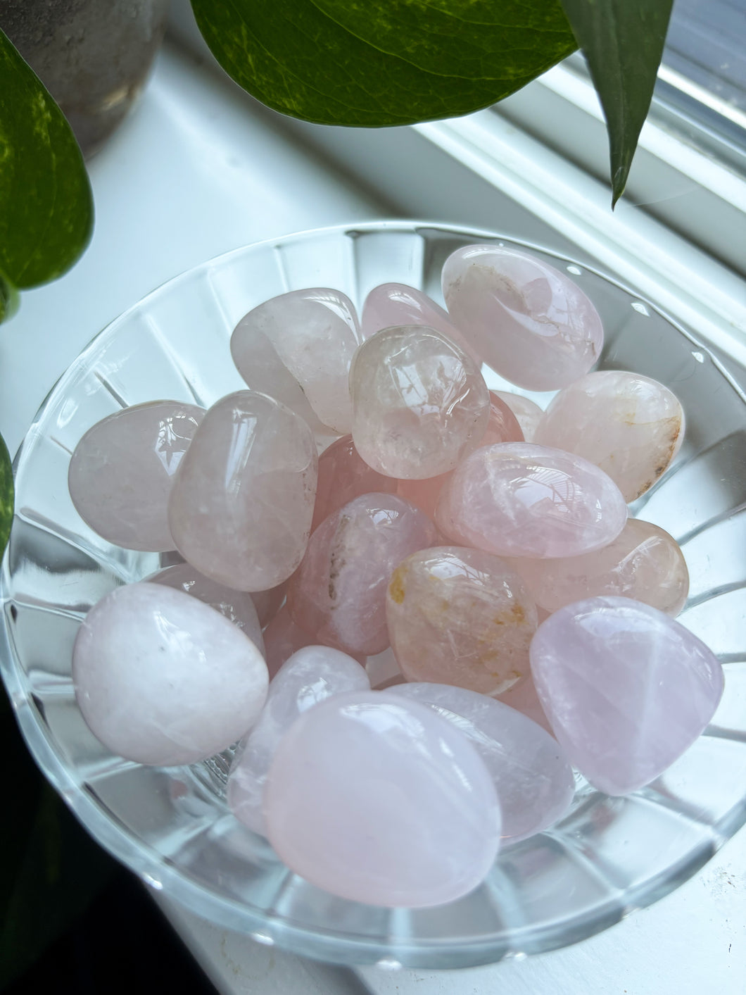 Rose Quartz Tumbles