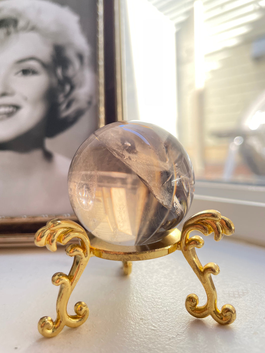 Smoky Quartz Sphere