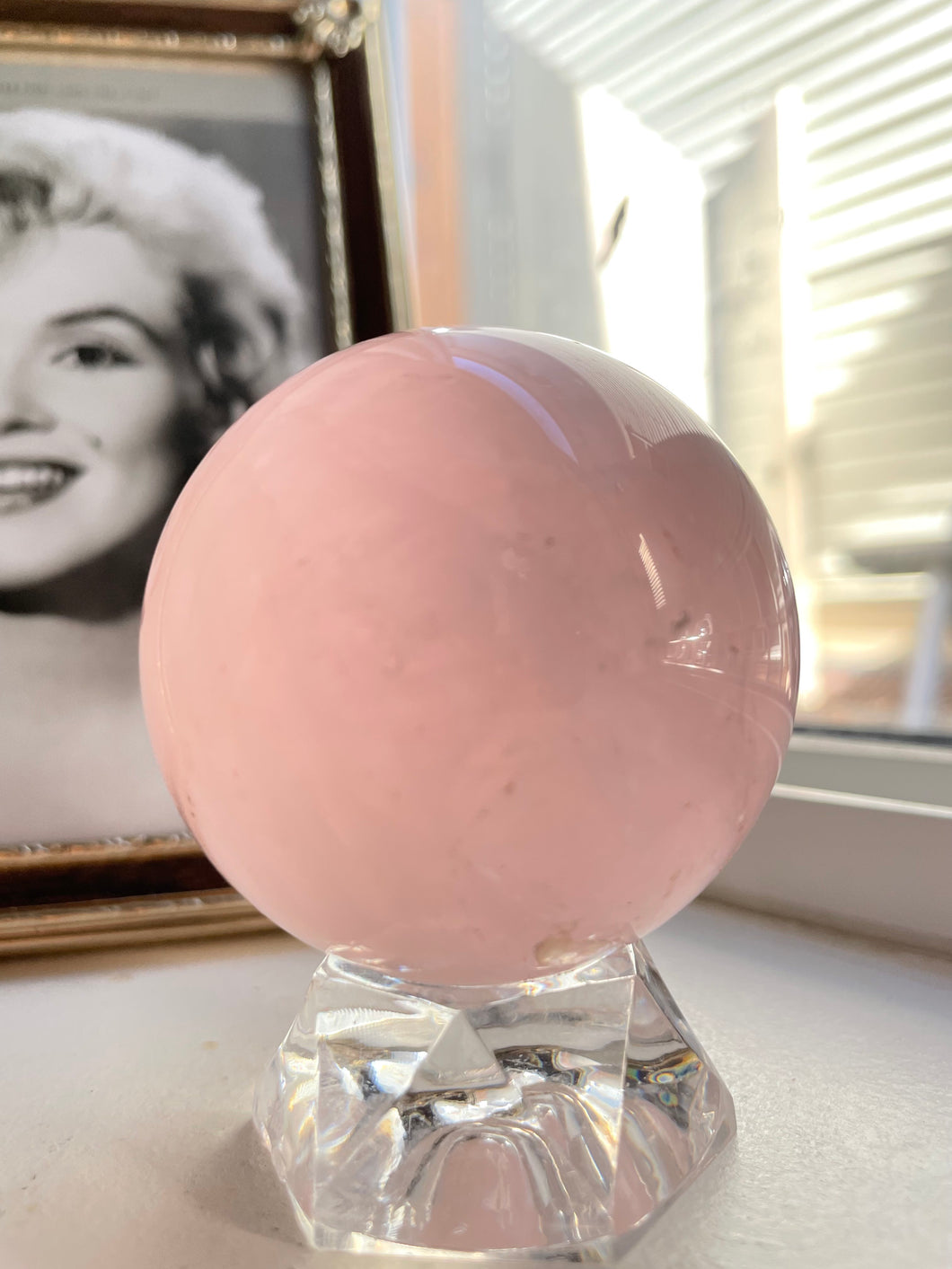 Rose Quartz Sphere