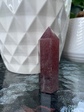 Load image into Gallery viewer, Strawberry Quartz Tower
