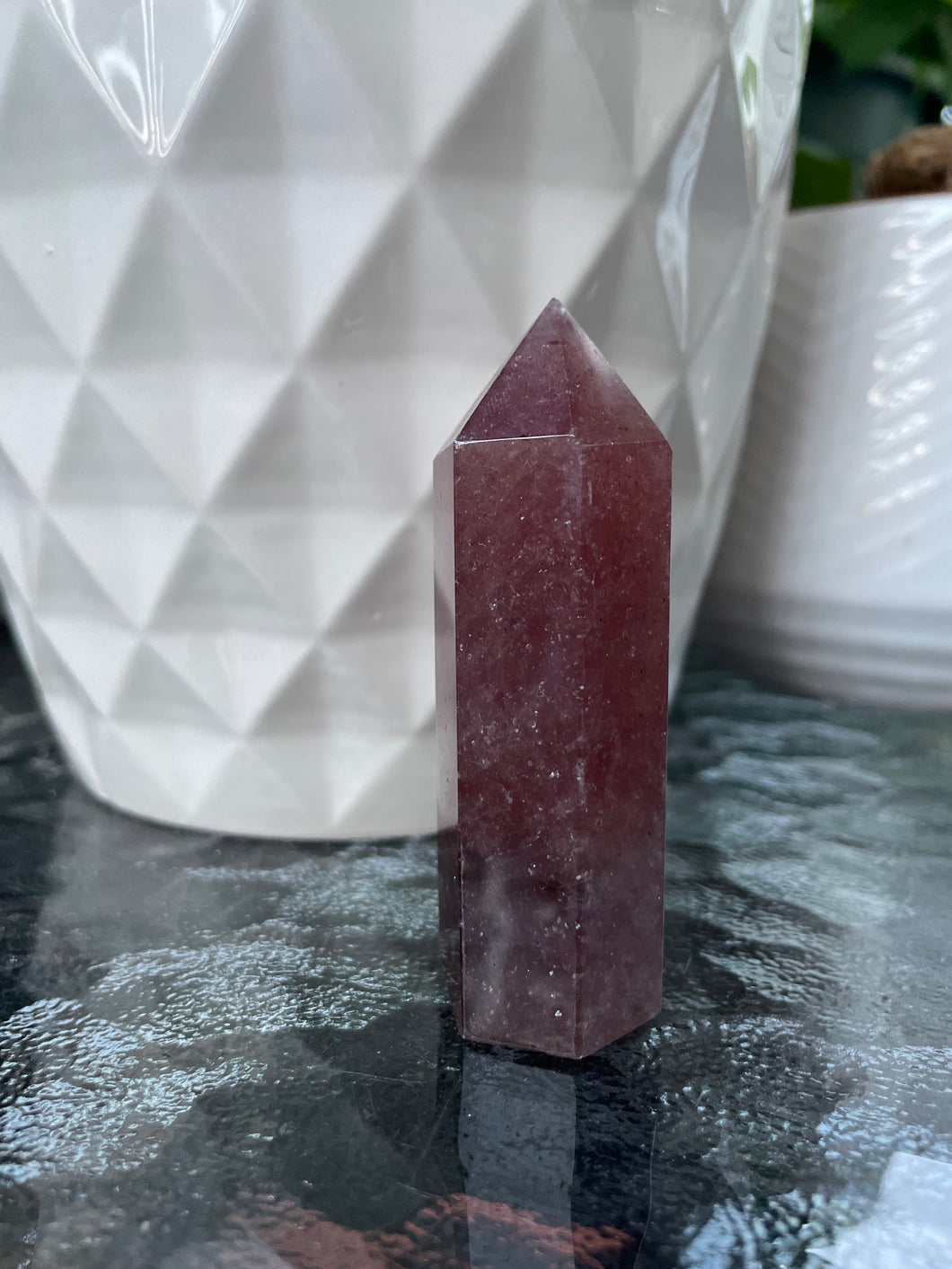 Strawberry Quartz Tower