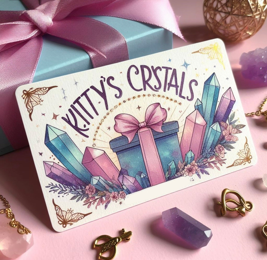 Kittys Crystals Gift Card