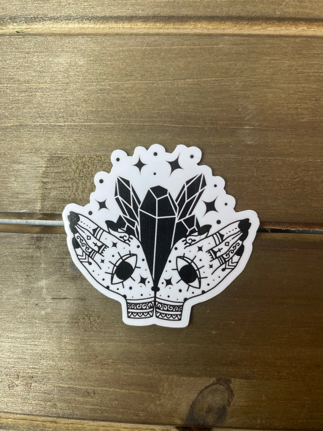 Crystal Hand Sticker