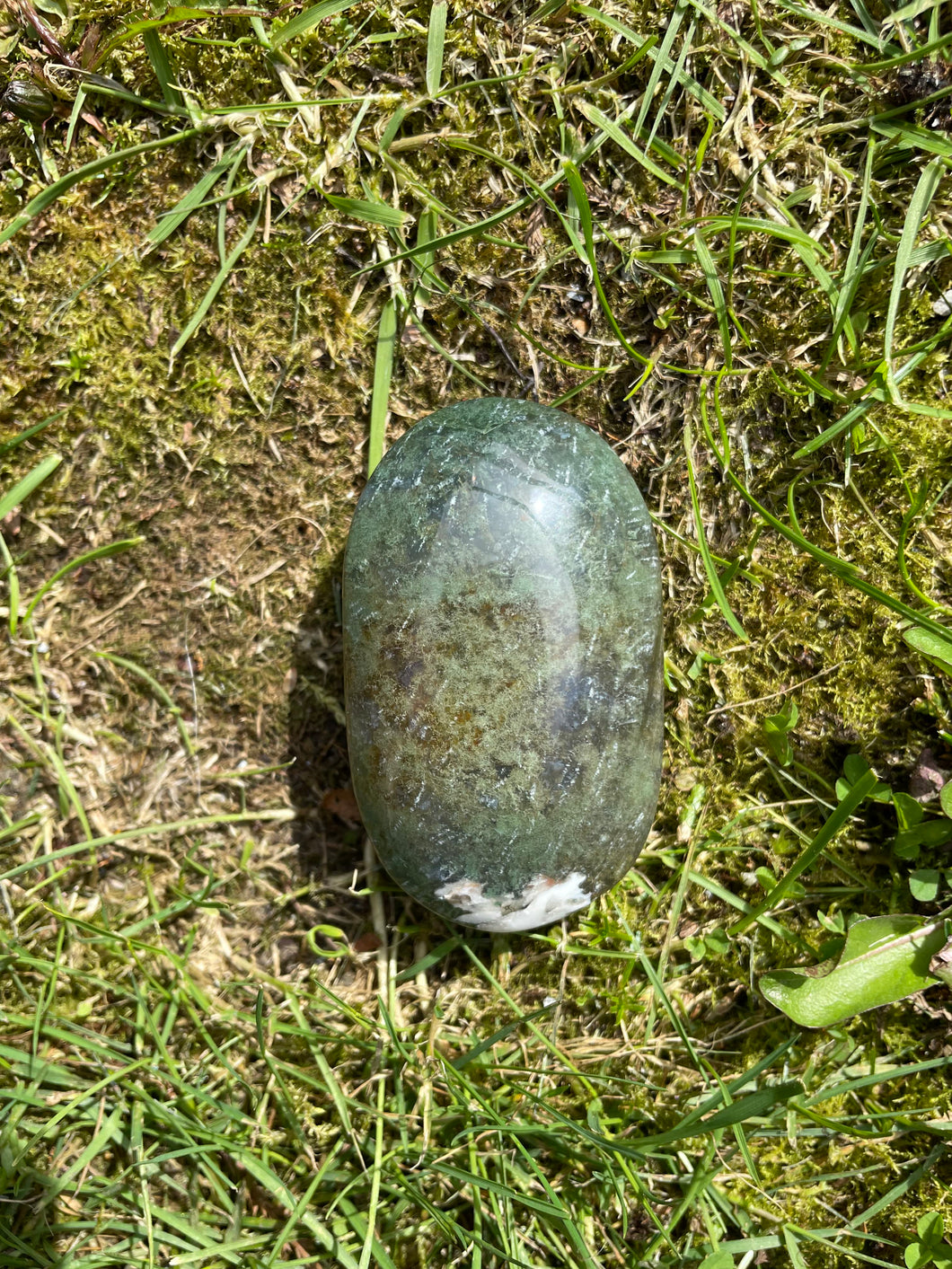 Moss Agate Palmstone