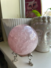 Load image into Gallery viewer, Rose Quartz Sphere
